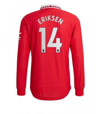 Manchester United Christian Eriksen #14 Hjemmedrakt 2022-23 Langermet